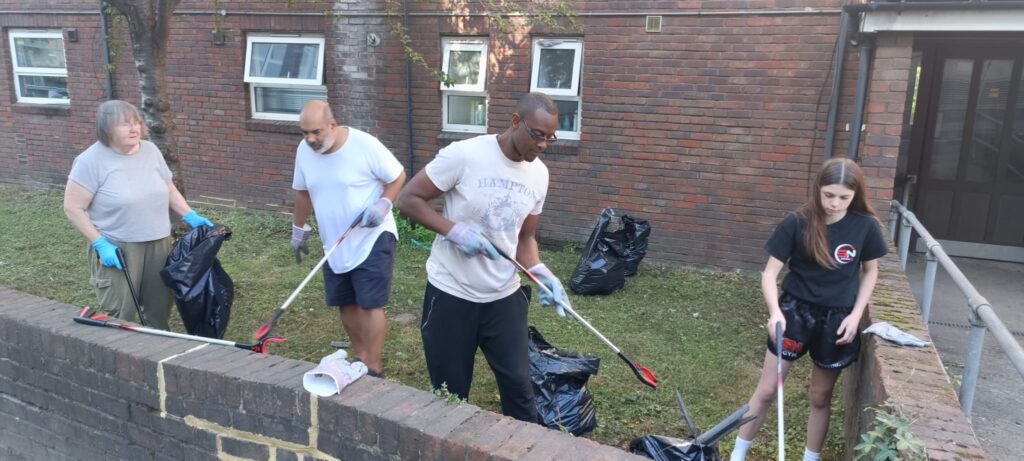 Croydon community safety cleaning up the streets